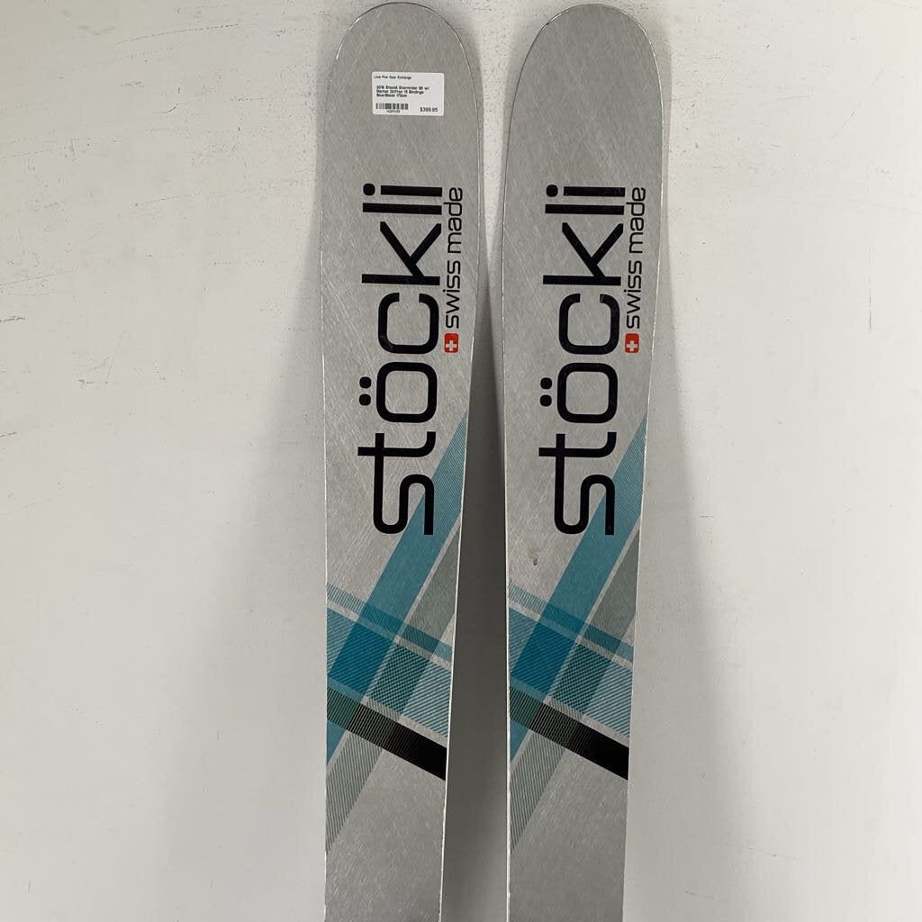 2019 Stockli Stormrider 95 w/ Marker Griffon 13 Bindings