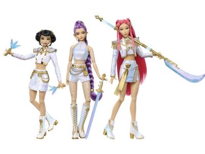 BRAND NEW Mattel HUNTR/X Dolls - 3 Pack - K-POP Demon Hunters