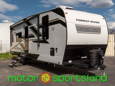 2027 Forest River Stealth 2730 Toy Hauler Garage Outdoor Kitchen
