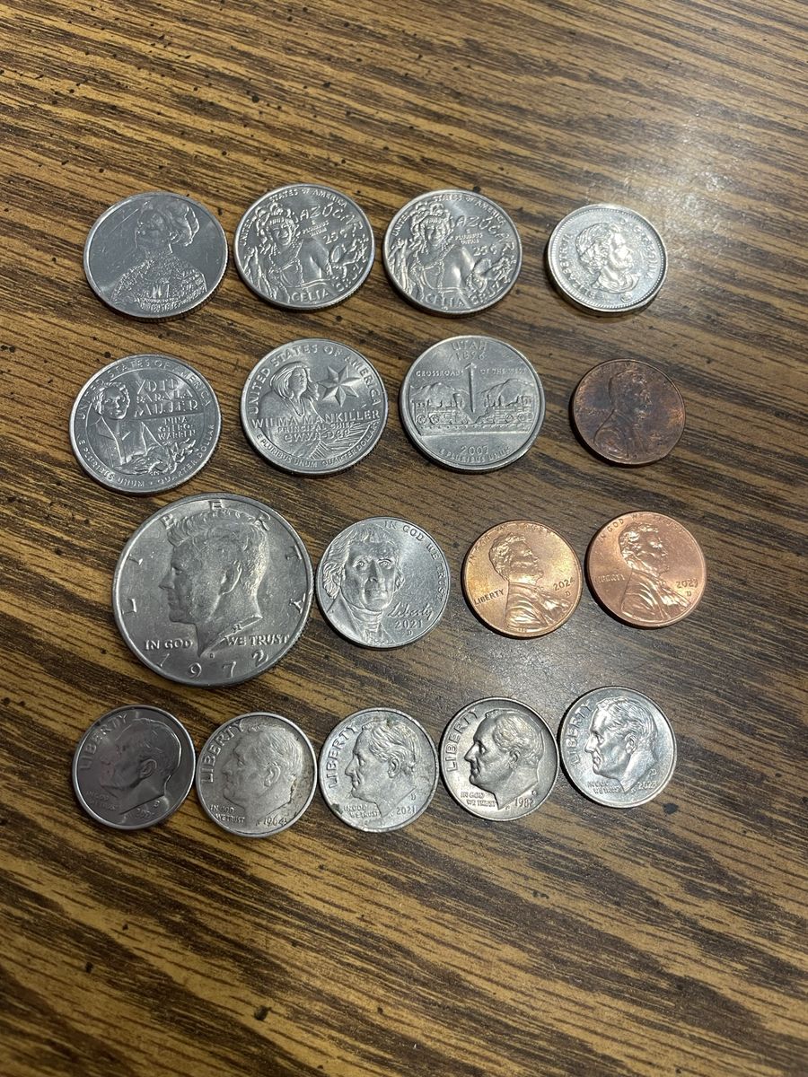 Little coin collection Quarters, Dimes, Pennies