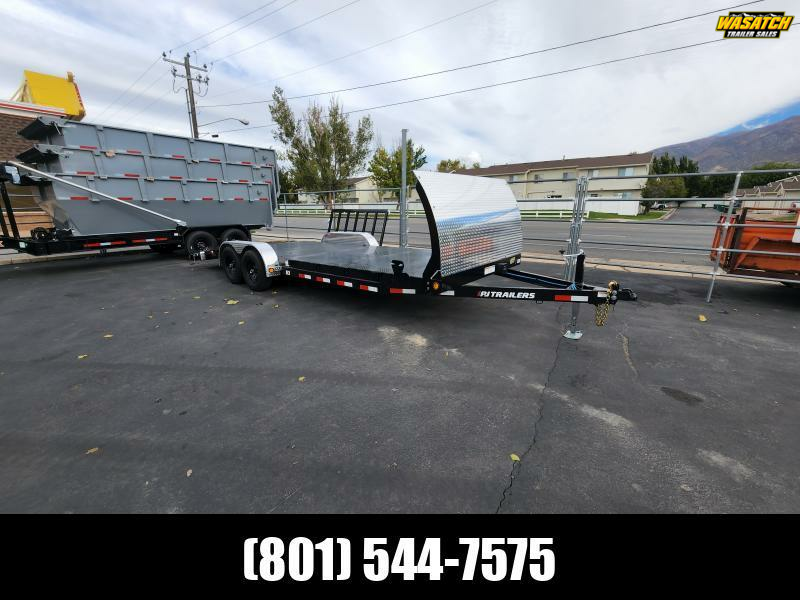 2025 PJ Trailers 22' CH Steeldeck 10K Car Hauler Flatbed Trailer