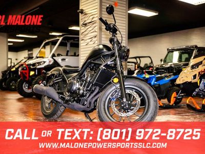 2025 Honda Rebel 500 Matte Black Metallic - H00688