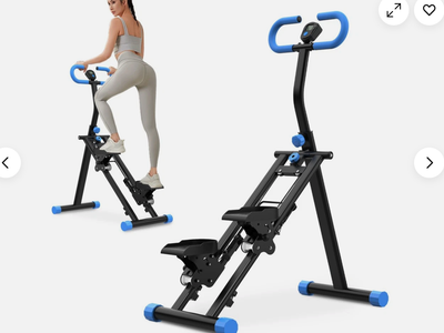 Brand New Stair Stepper Vertical Climber Workout Machine for Full-Body Exercise, Stairmaster