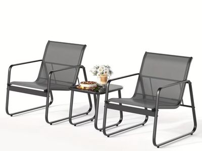 3-Piece Patio Conversation Set - Brand New