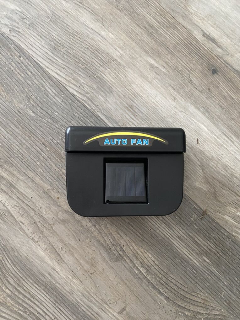 Solar Panel Fan For Window