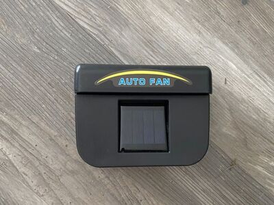 Solar Panel Fan For Window