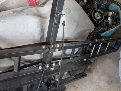 Motorcycle carrier for hitch