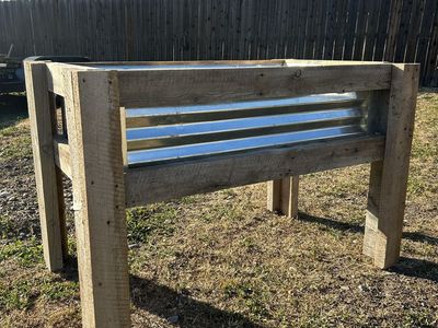 Custom garden and planter boxes