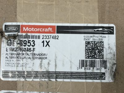 OEM Genuine Ford Motorcraft 250 Amp Alternator GL-8953 | L1MZ-10346-F