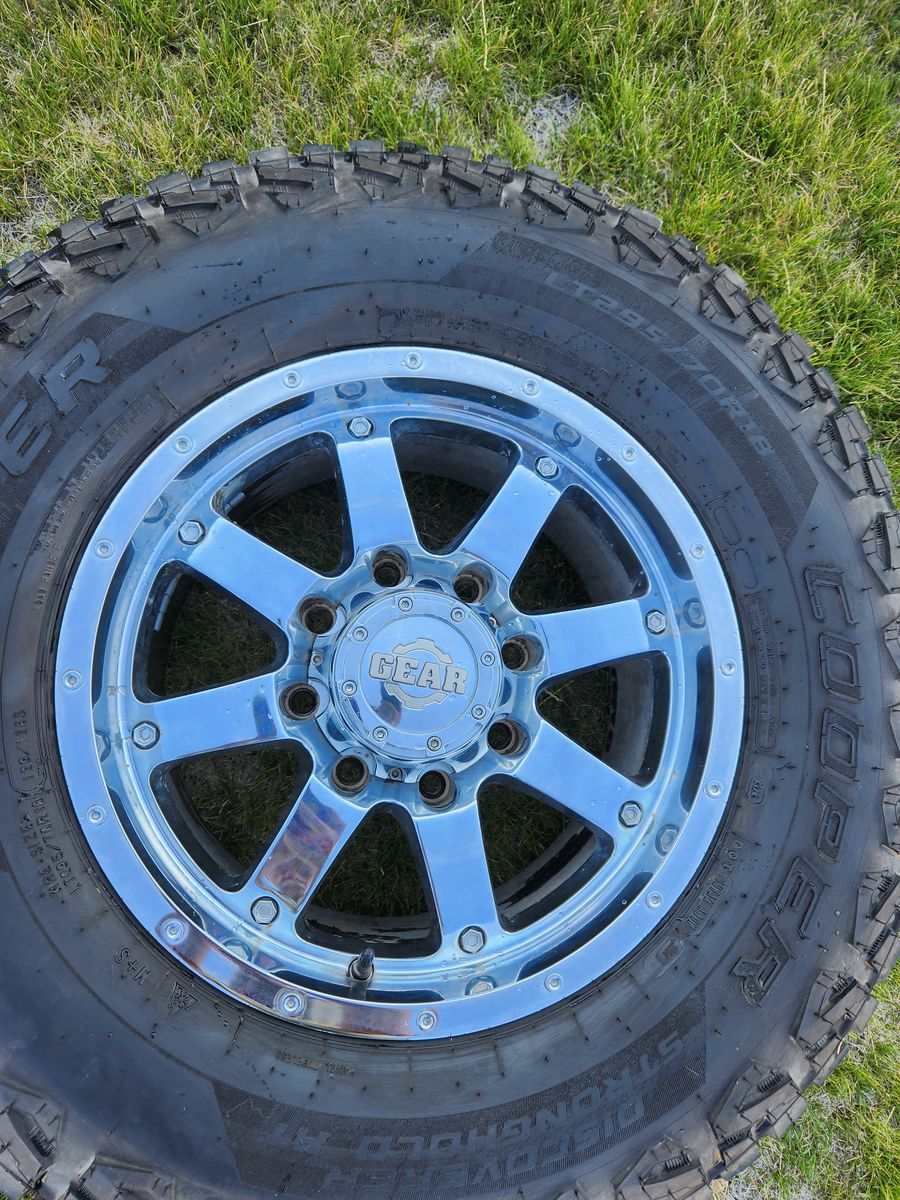 Wheels and tires truck