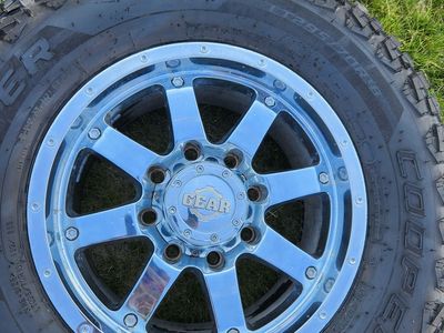 Wheels and tires truck