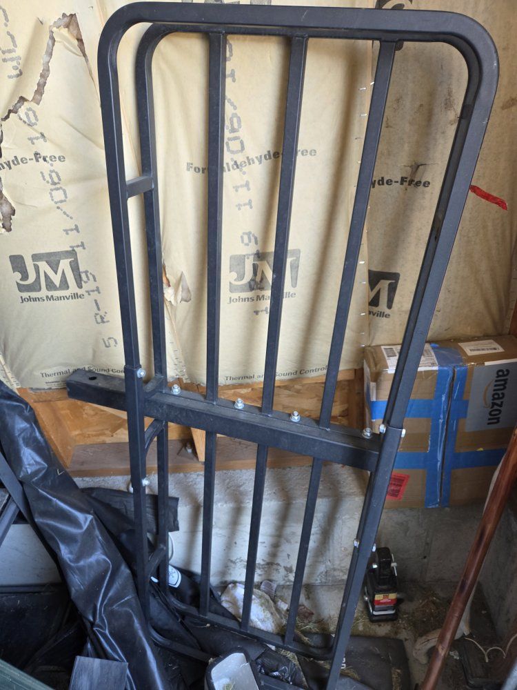 Hitch rack with bag, $50 or best offer