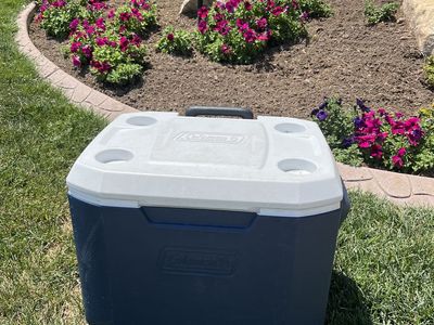 Coleman 60 quart wheeled Cooler