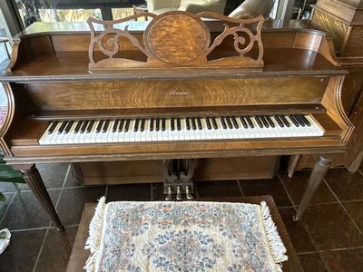Baldwin Acrosonic Piano With Ivory Keys