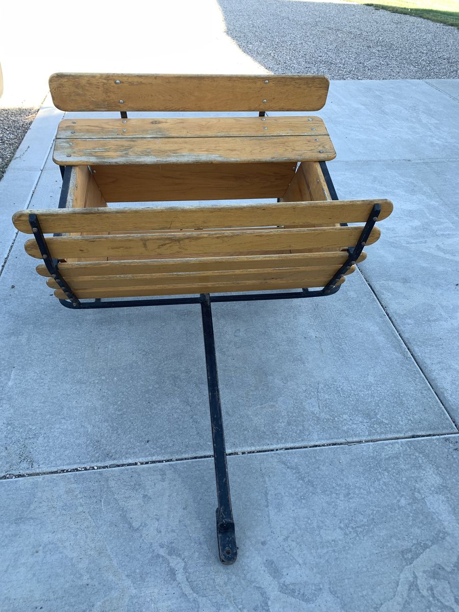 CART  WITH HITCH BAR