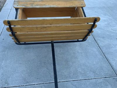 CART WITH HITCH BAR