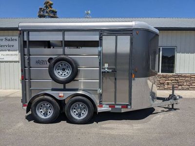 2026 Maverick Trailers Maverick BP Stock 12' Bumper Pull Stock Trailer 7K