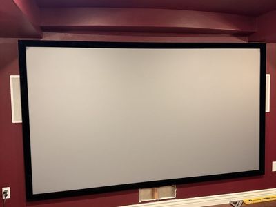 Silver Ticket 120 Inch 4K/8K HDR 3D 1.5 Gain Projector Screen