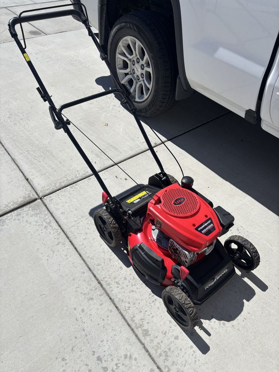 PowerSmart 144cc Gas Powered Lawn Mower - Red