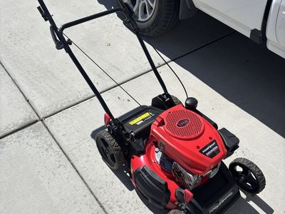 PowerSmart 144cc Gas Powered Lawn Mower - Red