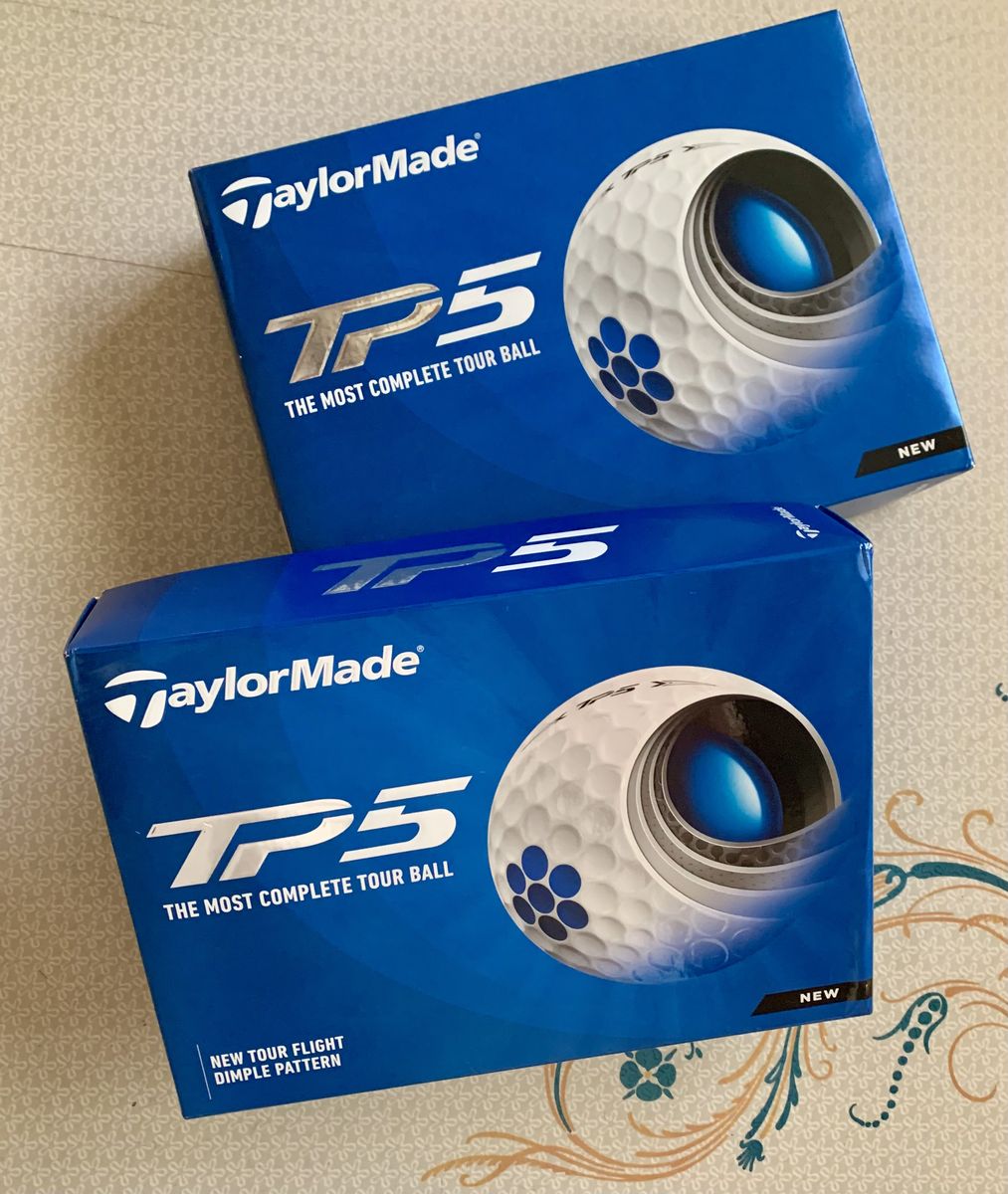 Two Dozen New TaylorMade TP 5 Golf Balls