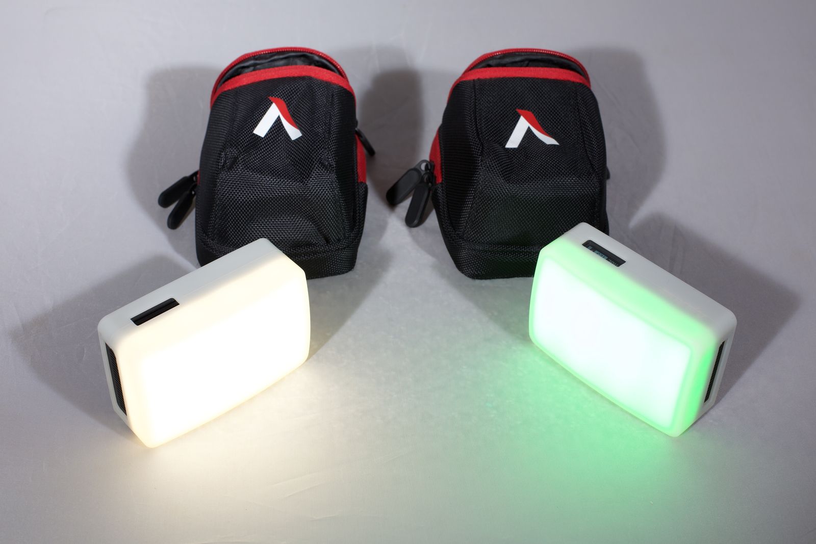 2x Aputure MC RGBWW LED Video Lights w/ Cases