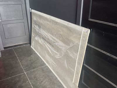 FREE- (2) 5/8” X 4’ x 8’ cement board