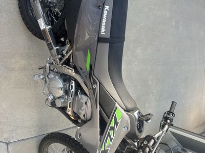 Brand new Kawasaki KLX 300 Dual-Sport Motorcycle - Excellent Condition, Ready for Adventure