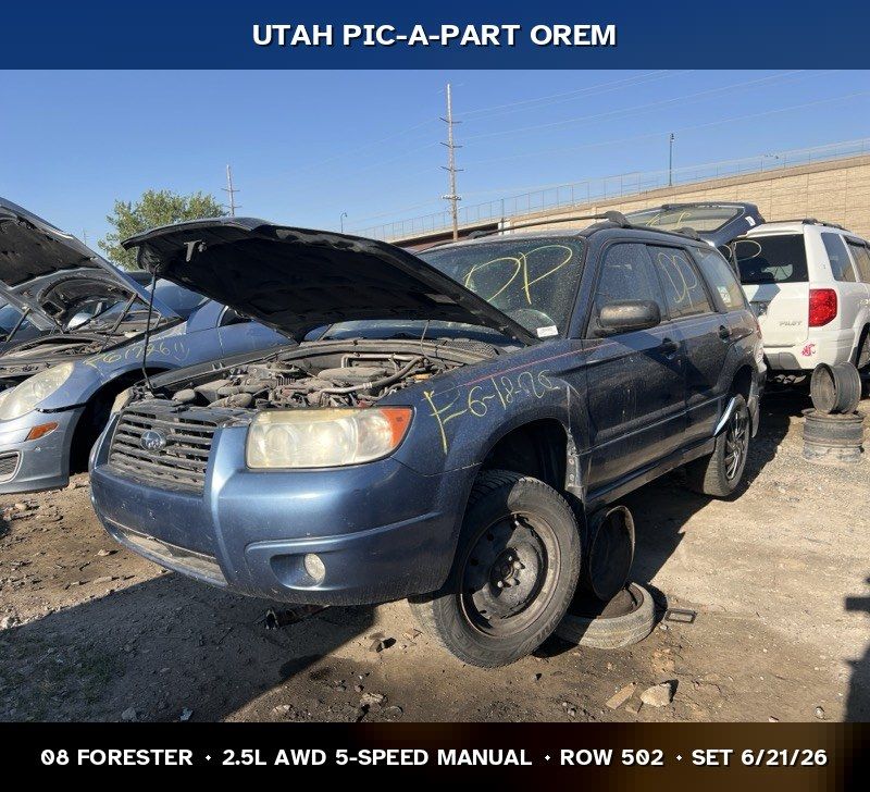 2008 Subaru Forester Parts - UTPAP Orem