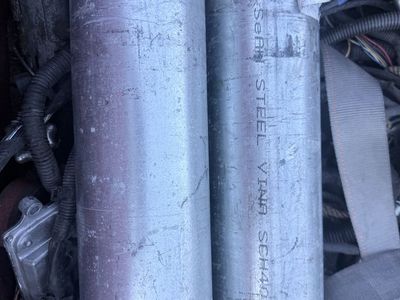 4”x20’ galvanized pipe