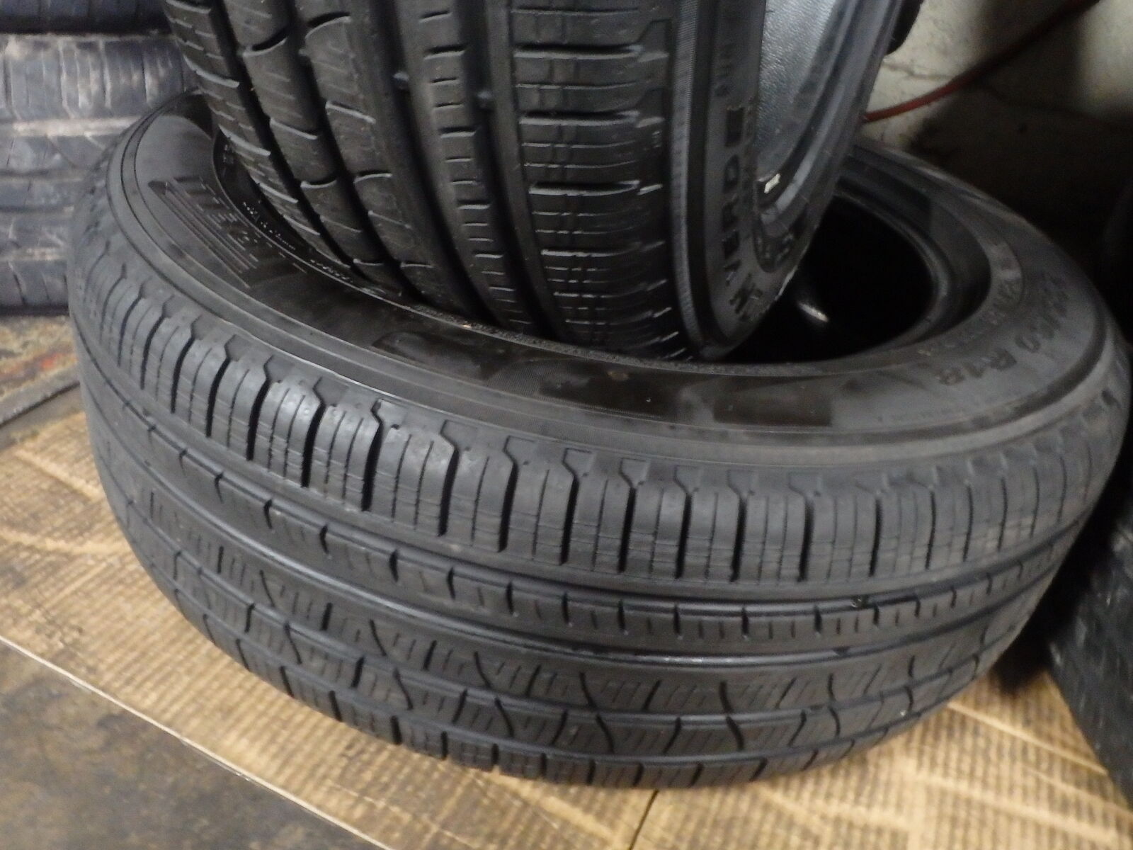 235/60R18 PIRELLI SCORPION VERDE PAIR OF TWO USED TIRES