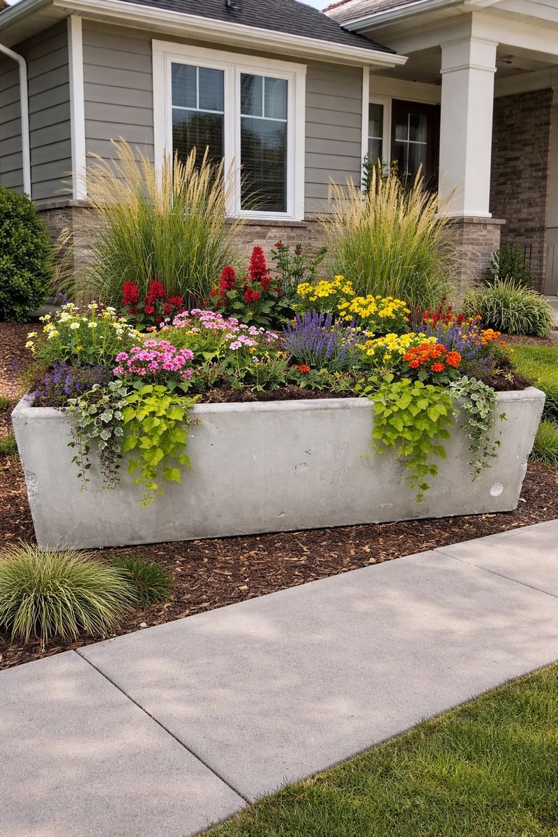 Concrete Planter box