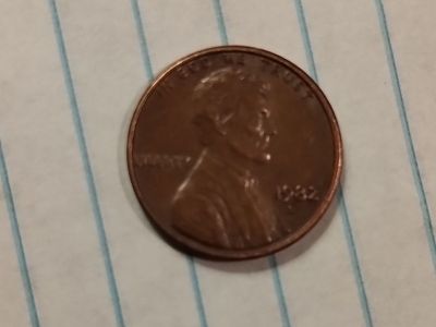1982 D Penny