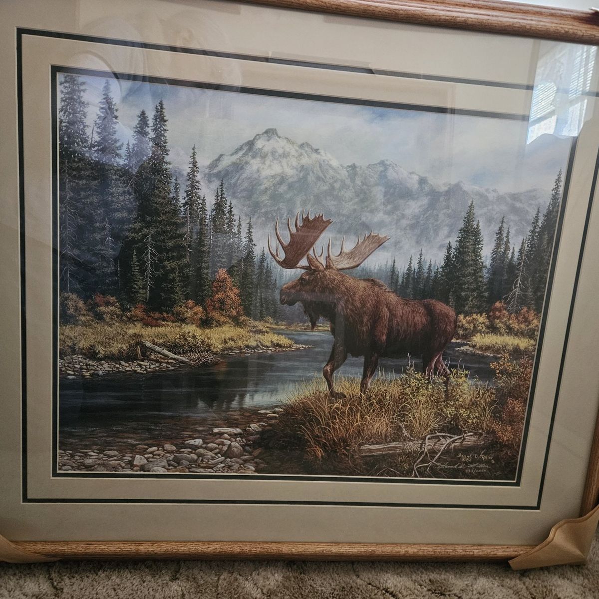 Frank Miller Moose print