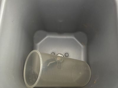 Bread Maker Pan with Measuring Cup - Used
