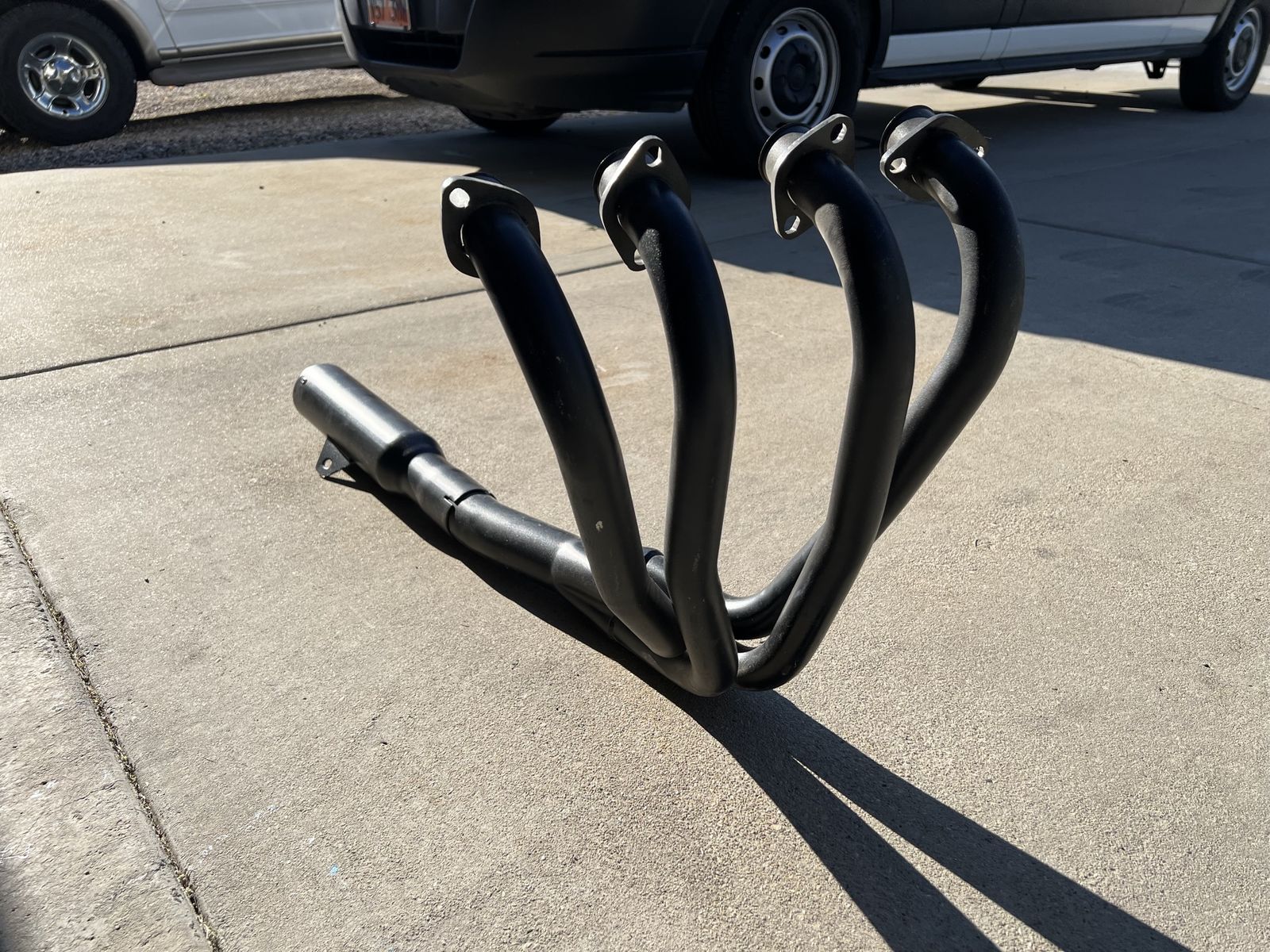 Suzuki GS 750 Mac exhaust