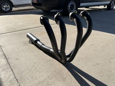 Suzuki GS 750 Mac exhaust