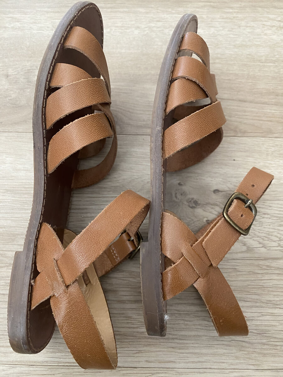 Women’s Leather Brown Sandals