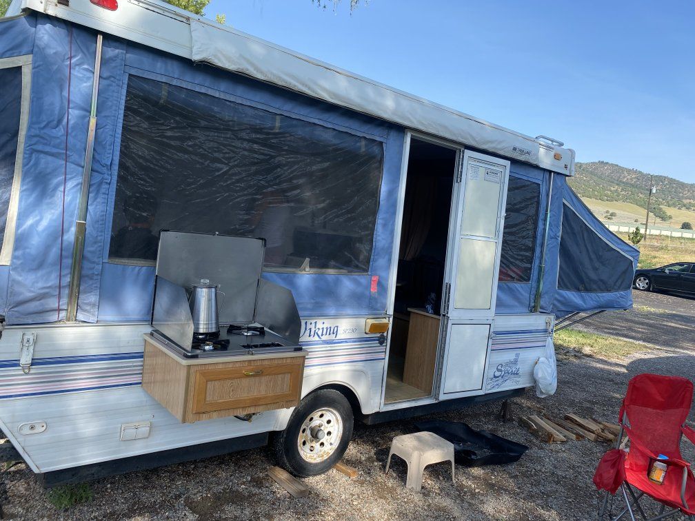 viking Spirit-Up Camper Tent Trailer - Great for Camping Adventures