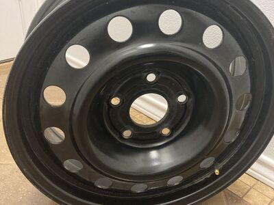 (4) 17” steel wheels for sale