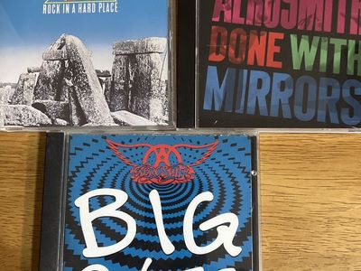 Set Of 3 Aerosmith CDs
