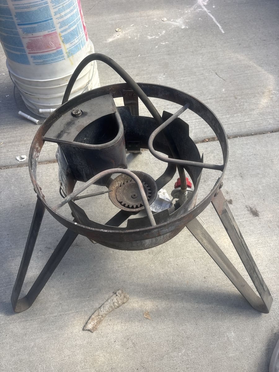 Outdoor Propane Gas Cooker Single Burner Stove Stand