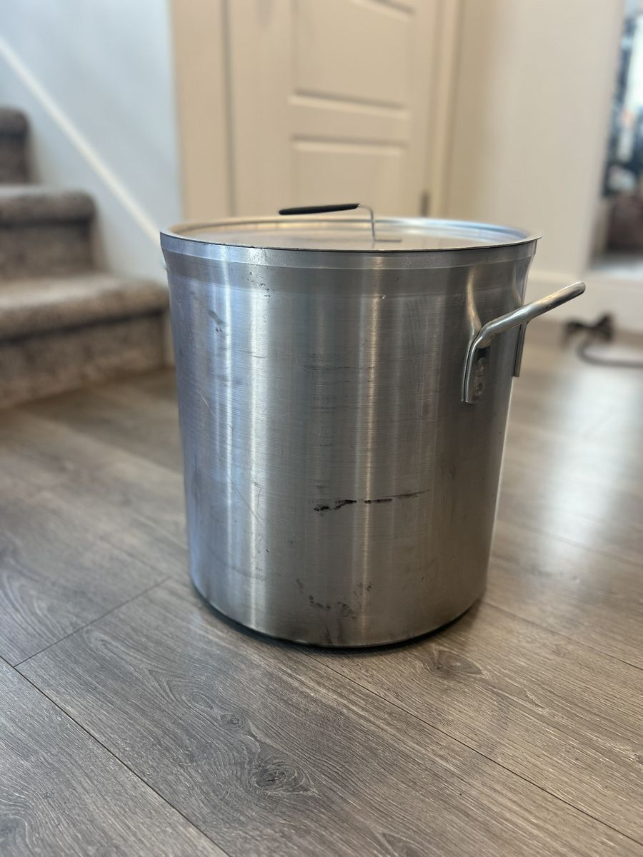 Jacob s. Pride Vollrath 40 Qt Aluminum Commercial Stock Pot with Lid
