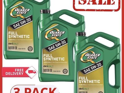 Quaker State Full Synthetic 5W-30 Motor Oil 15QTS