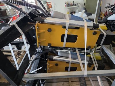 Skid Steer Concrete Breaker Attachment