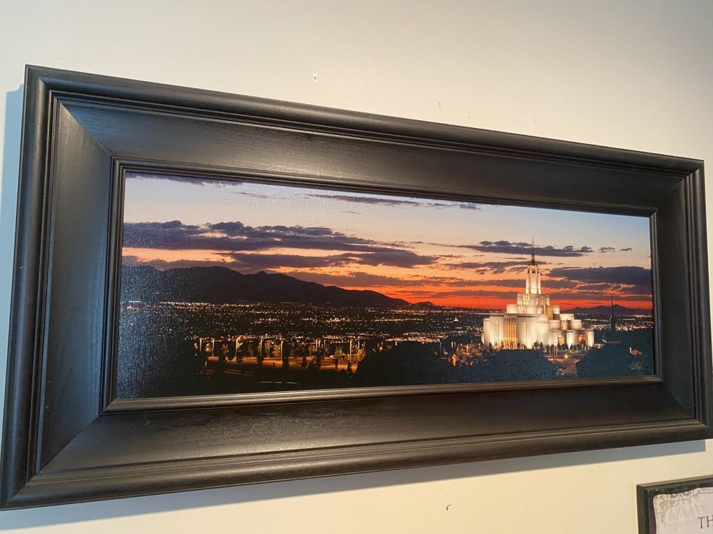 Draper  Temple Panoramic View