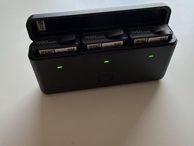 DJI Battery Charging Case with 3 Batteries