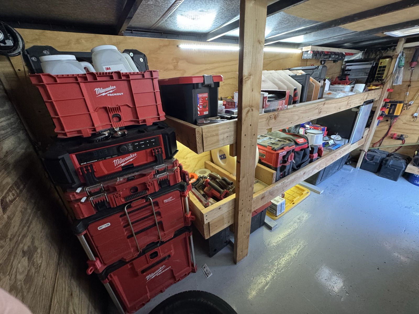 Trades Work Trailer Fully Built Out