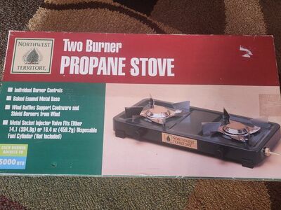 Two Burner Propane Stove