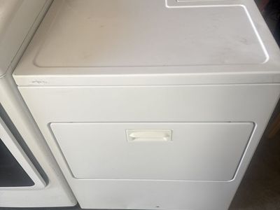 Whirlpool White Electric Dryer w/ Wrinkle Shield & AccuDry Technology